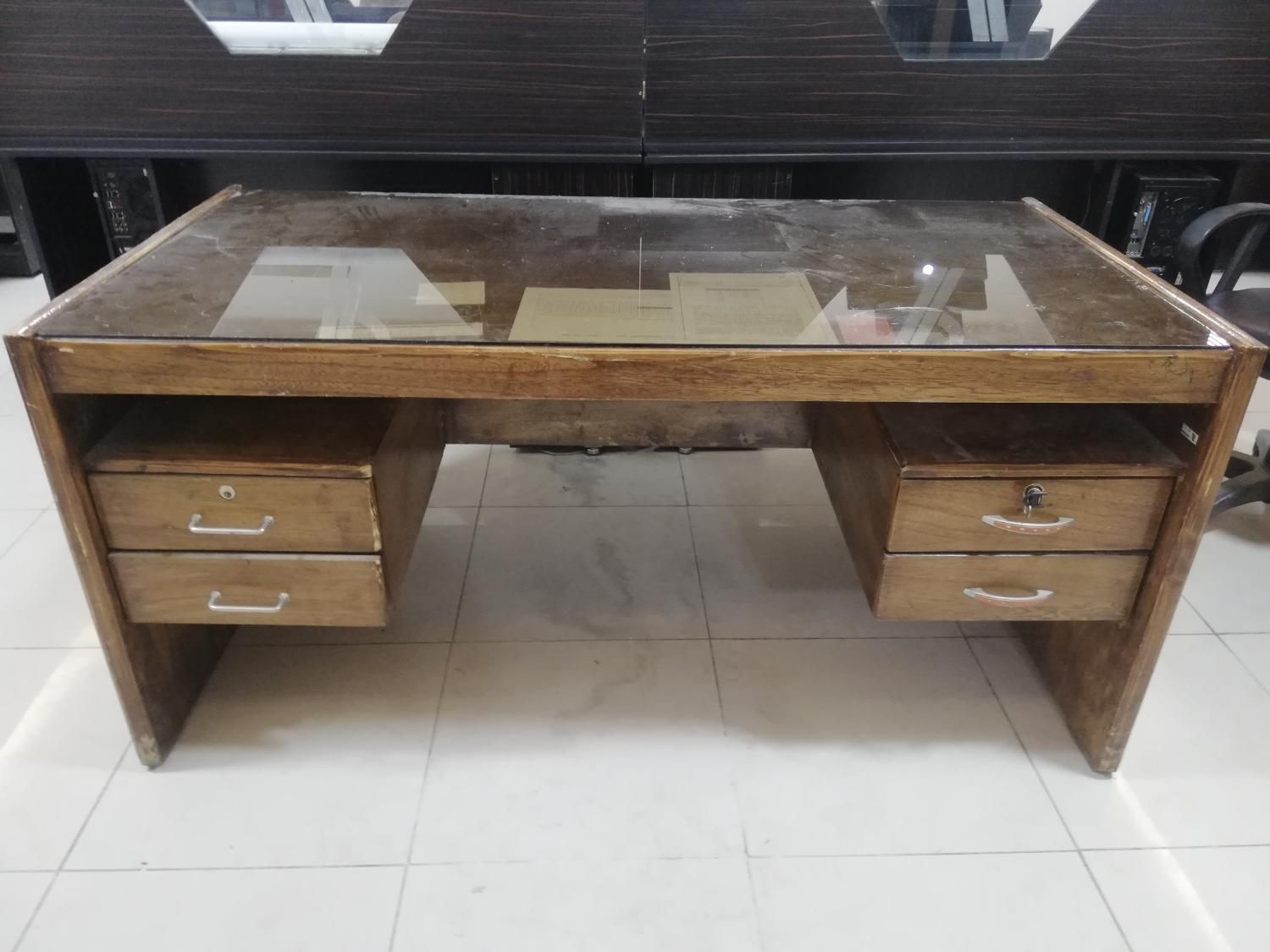 میز چوبی ۱۴۰و۱۲۰|میز تحریر و کامپیوتر|اهواز, کیان اباد|دیوار