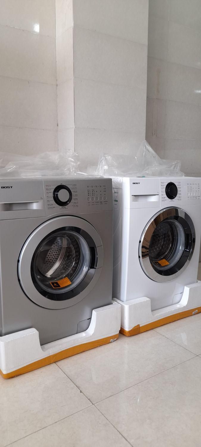 لباسشویی 7 کیلویی سفید برند بست مدل BWD-7171N|ماشین لباسشویی و خشک‌کن لباس|بندرعباس, |دیوار