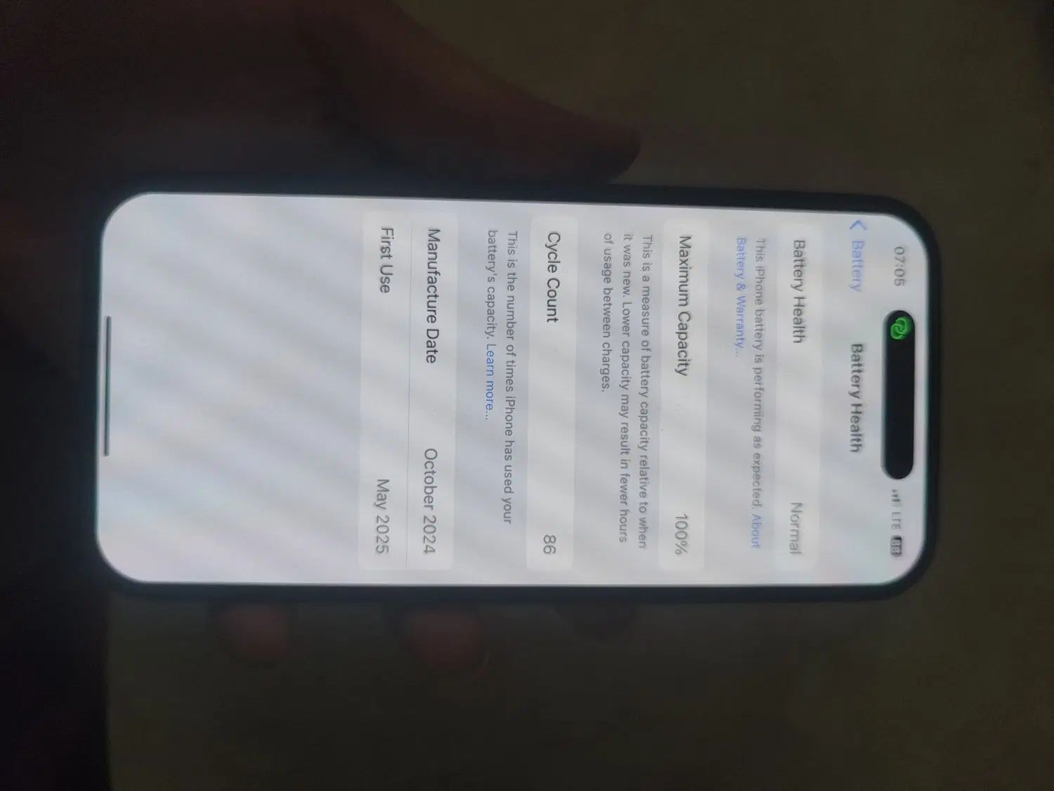 اپل iPhone 16 با حافظهٔ ۱۲۸ گیگابایت|موبایل|اصفهان, مصلی|دیوار