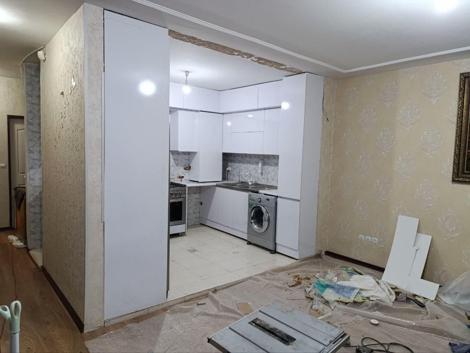 کابینت ام دی اف درجه یک|مصالح و تجهیزات ساختمان|فولادشهر, C1|دیوار