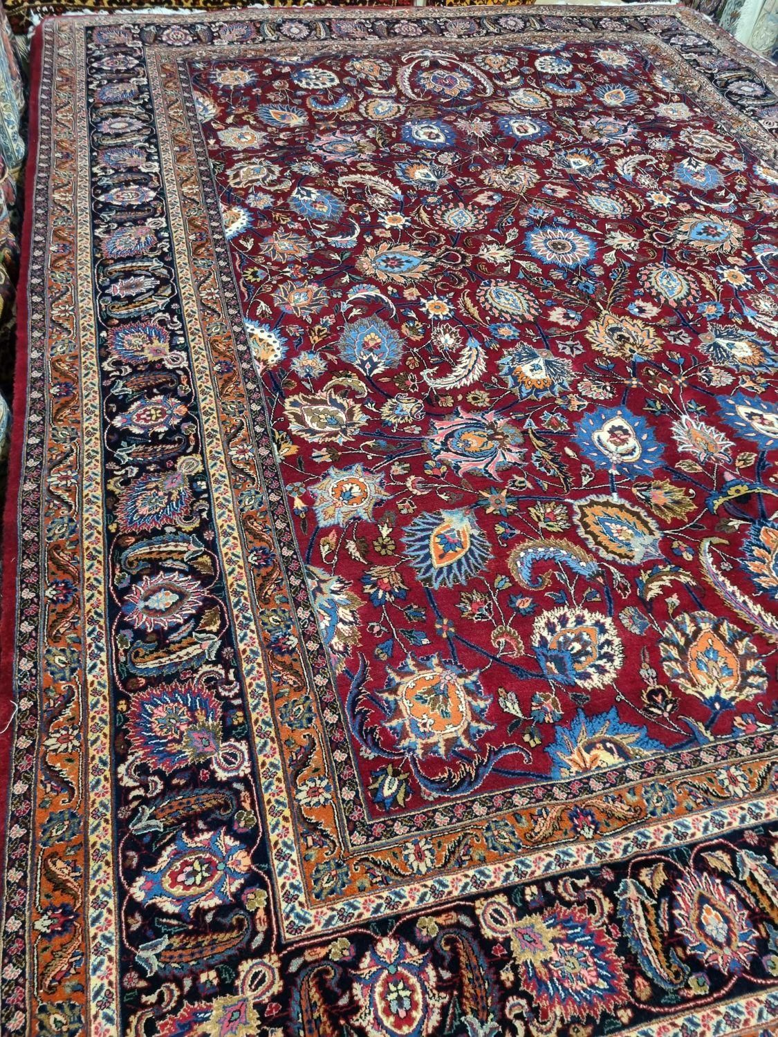 فرش دستبافت جفت ۱۲متری مارک حسینی|فرش|مشهد, هنرور|دیوار