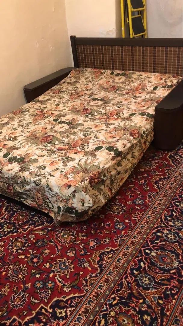 کاناپه دو نفره تختخواب شو|تخت و سرویس خواب|تهران, گمرک|دیوار