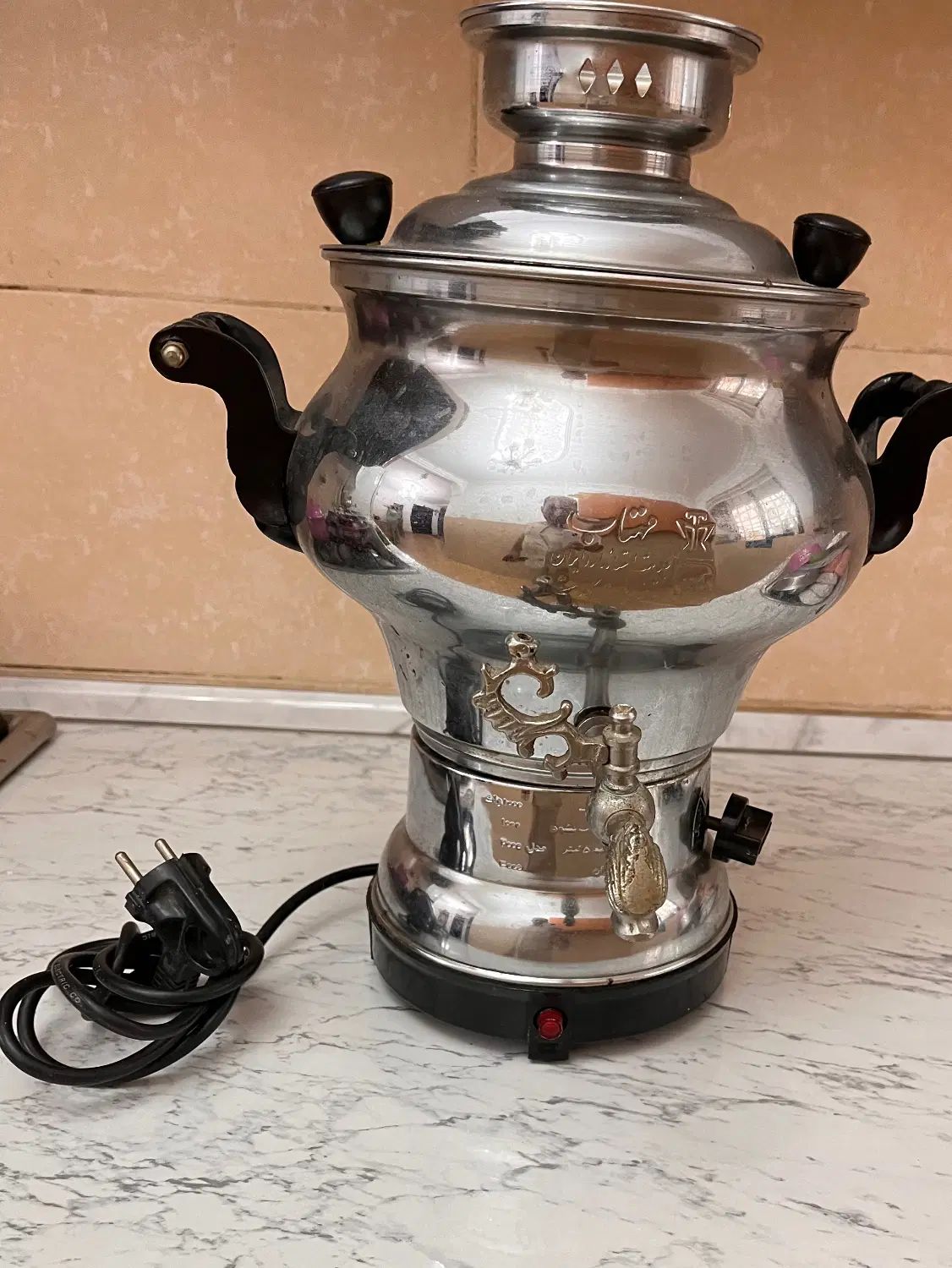 سماور برقی|سماور، چای‌ساز، قهوه‌ساز|رشت, دروازه لاکان|دیوار