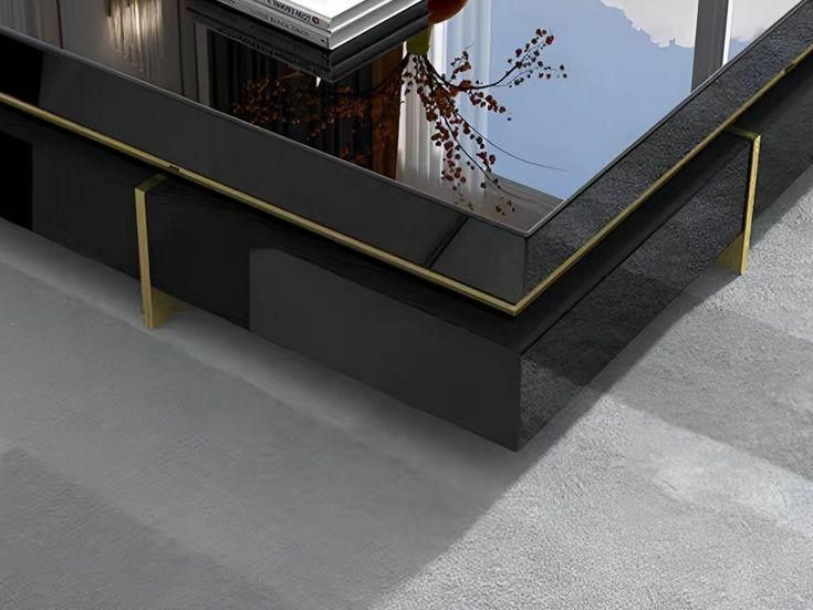 میز جلو مبلی استیل و هایگلاس مدل شینا|مبلمان خانگی و میز عسلی|کرج, عظیمیه|دیوار