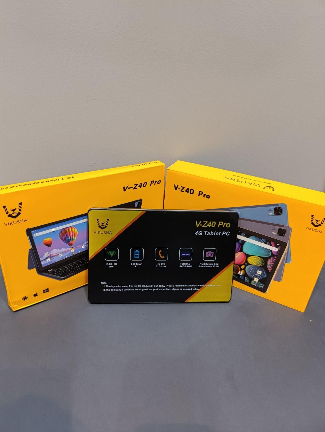 tablet v-z40 pro دوسیم LTE رام 8 آکبند|تبلت|تهران, فدک|دیوار