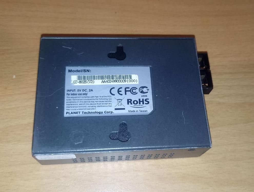 مبدل فیبر نوری  مدیا کانورتر  پلنت مدل GT-802S|قطعات و لوازم جانبی رایانه|تهران, بهار|دیوار
