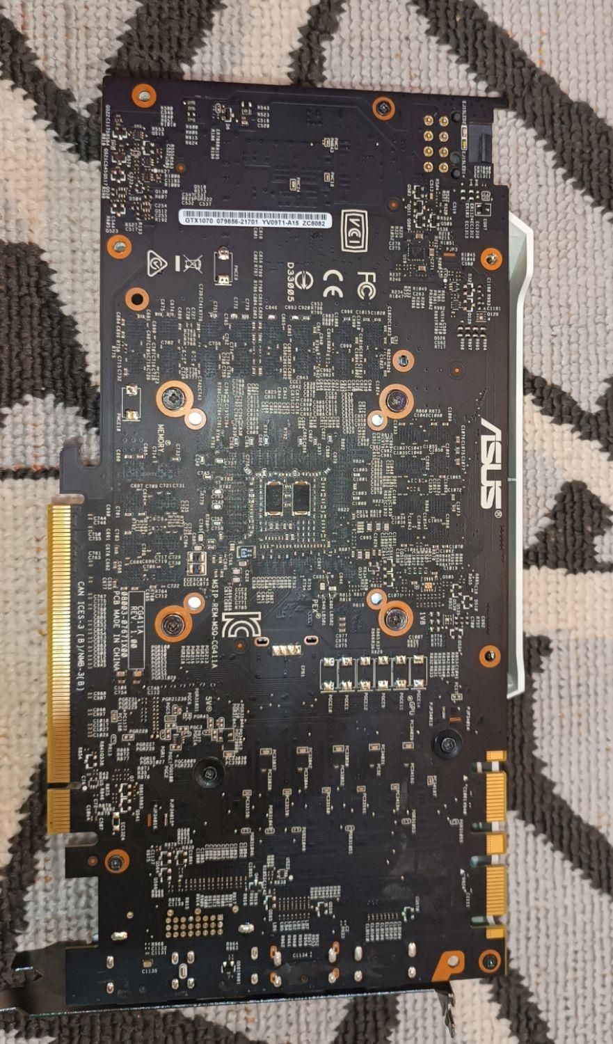 کارت گرافیک GTX 1070 DUAL ASUS|قطعات و لوازم جانبی رایانه|خرم‌آباد, |دیوار