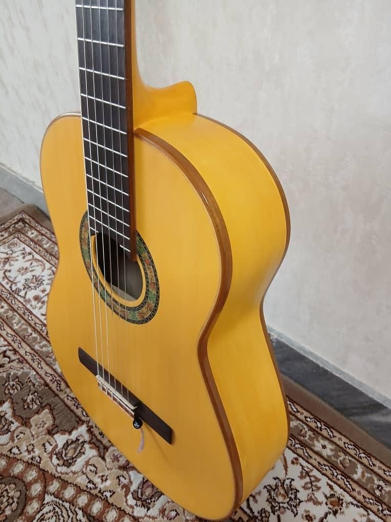 گیتار فلامنکو تمام چوب وودین woodin F7 حرفه‌ای|گیتار، بیس، امپلیفایر|تهران, مشیریه|دیوار