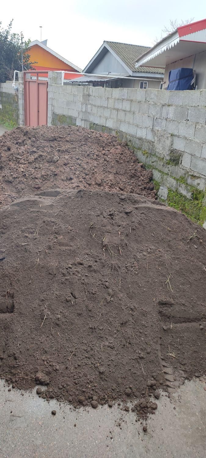 خاک کود نخودی ماسه و محصولات معدنی|خدمات باغبانی و درختکاری|بندر انزلی, چهارفریضه|دیوار