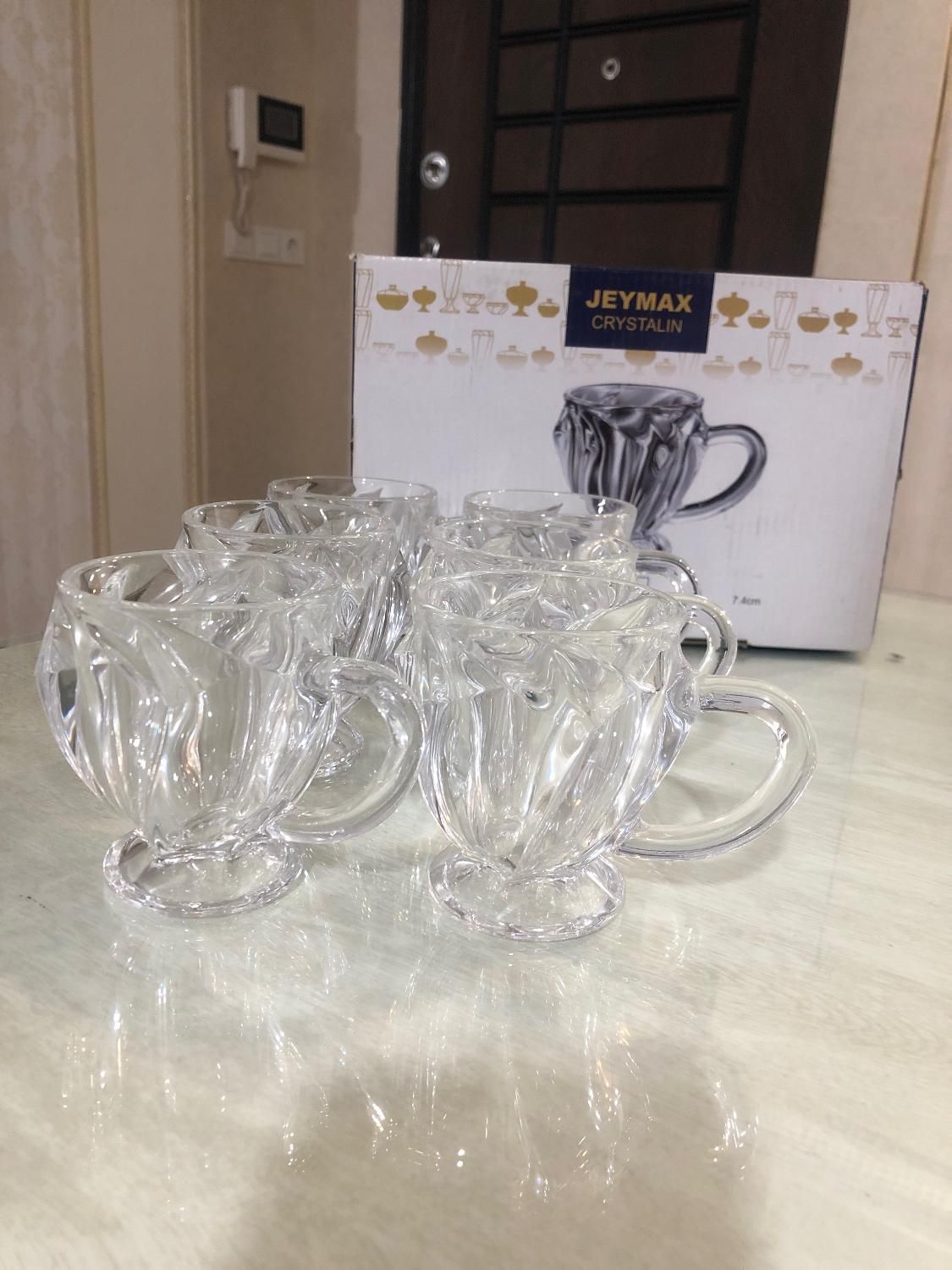 سرویس نو پذیرایی بلور به علت جابه جایی زیر قیمت|ظروف سرو و پذیرایی|لاهیجان, گلستان|دیوار