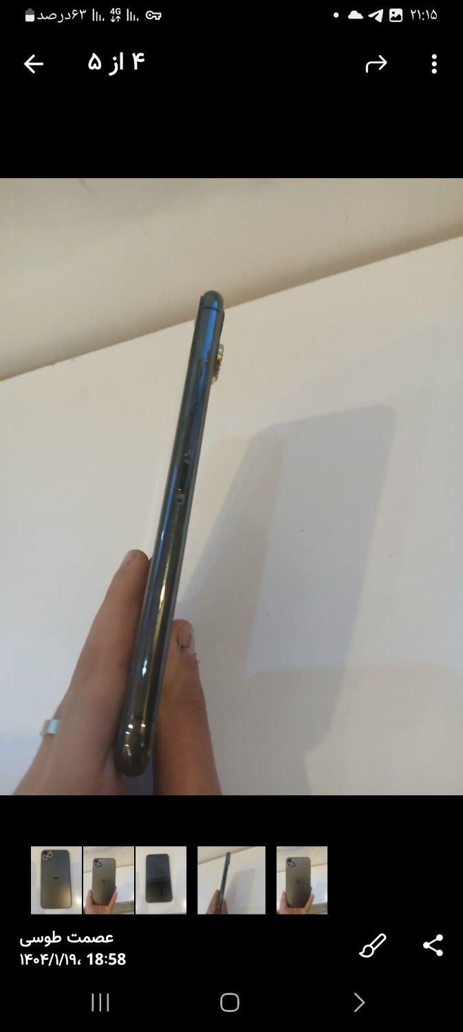 اپل iPhone 11 Pro Max با حافظهٔ ۶۴ گیگابایت|موبایل|مشهد, رضاشهر|دیوار