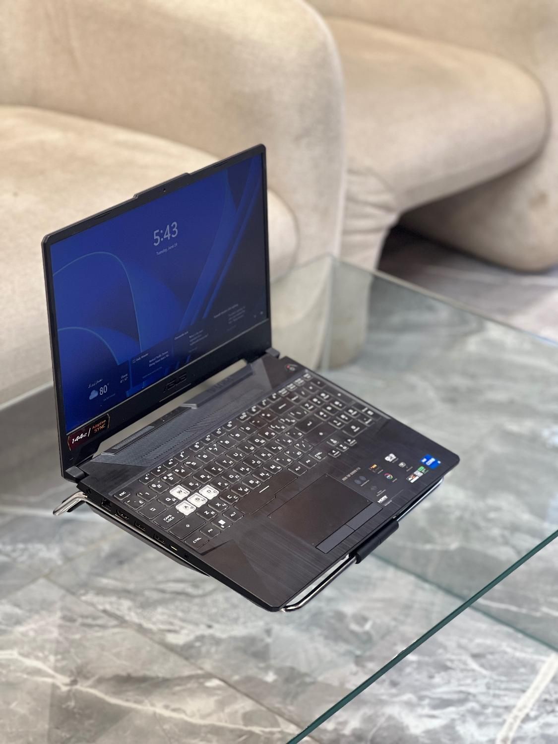 لب تاپ asus tuf gaming|رایانه همراه|گرگان, |دیوار