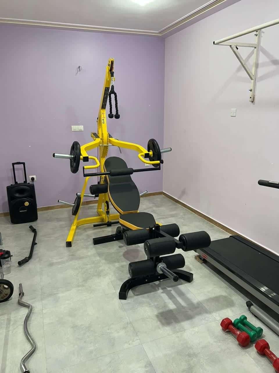دستگاه بدنسازی نود و شش کاره/فوول بادی/برند هیرو|تجهیزات ورزشی|اردبیل, |دیوار