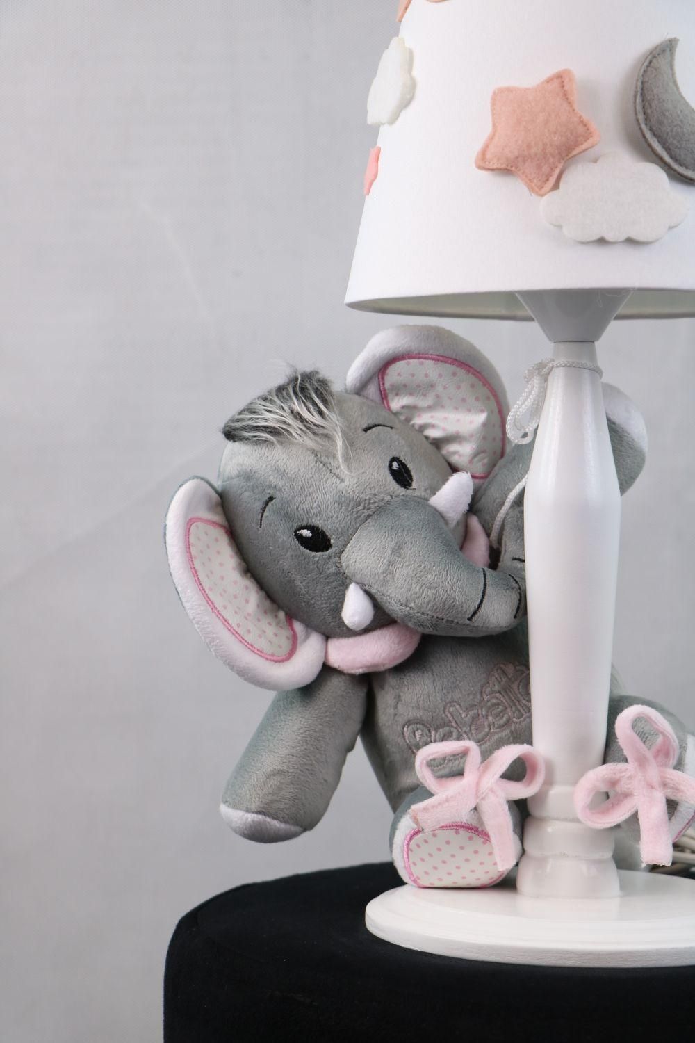 چراغ خواب  عروسکی  کودک طرح  فیل و خرس|چراغ خواب و آباژور|مشهد, هفده شهریور|دیوار