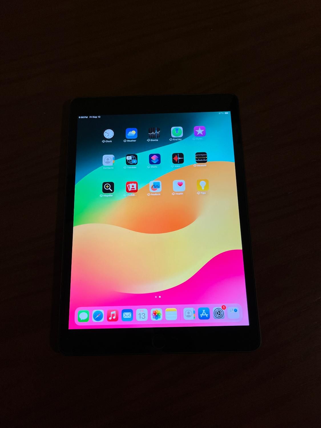 اپل آیپد ipad 7th generation 128gb|تبلت|تهران, جردن|دیوار