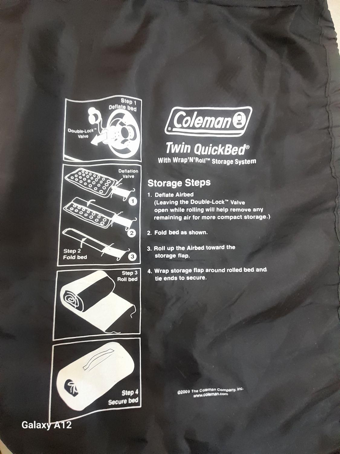 تشک بادی مارک coleman|تشک تختخواب|تهران, مجیدیه|دیوار