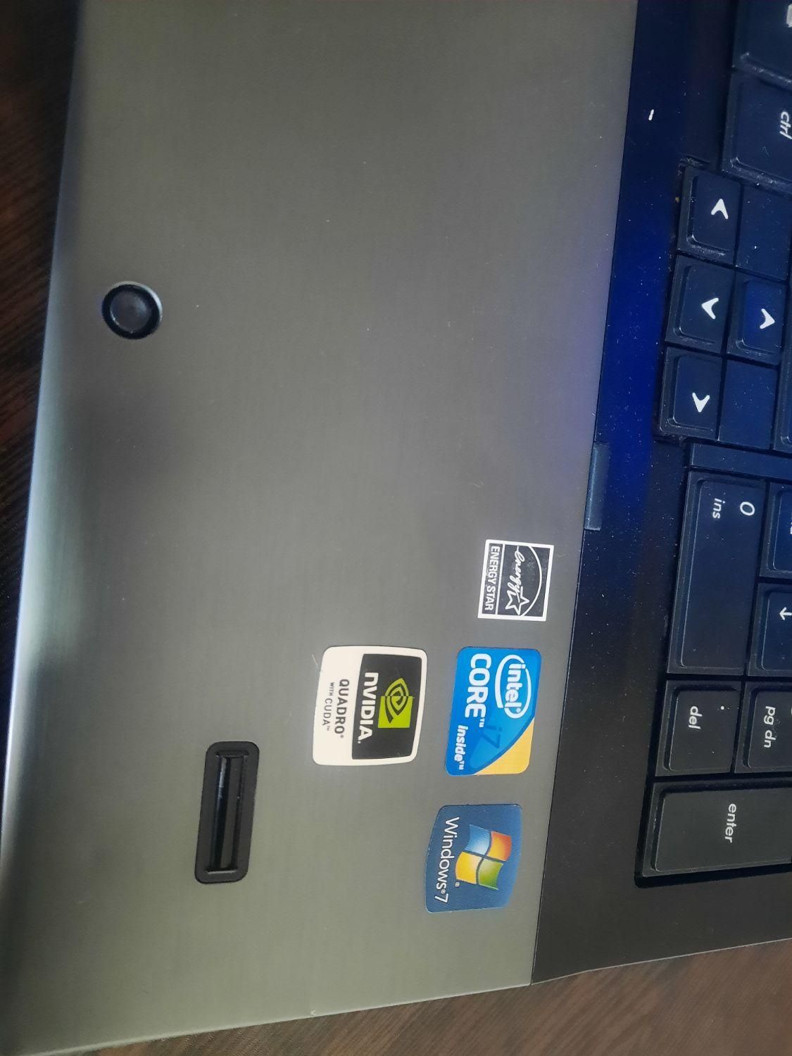 لپ تاپ Hp 8740|رایانه همراه|کامیاران, |دیوار