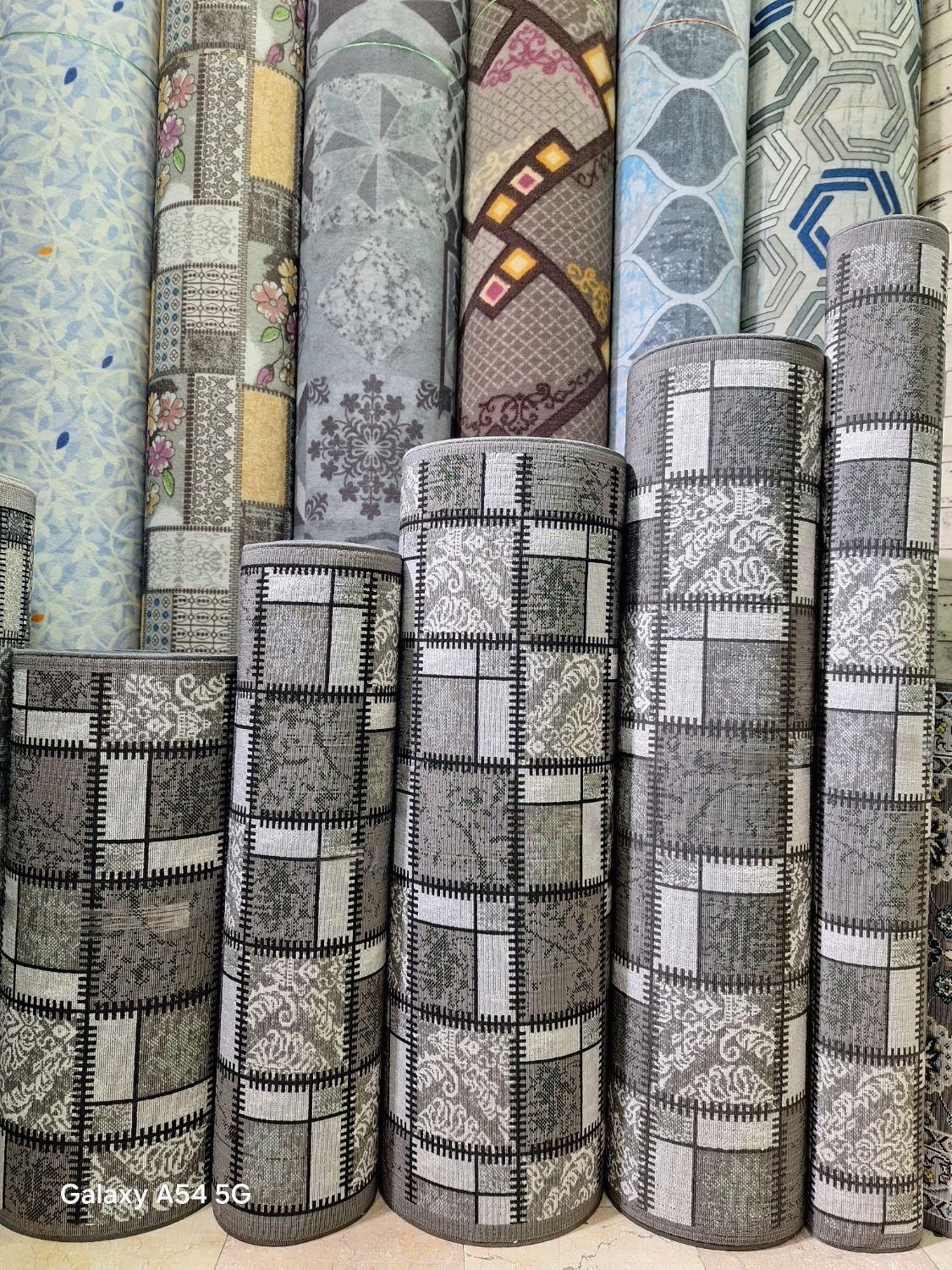 فروش گلیم ماشینی طرح سنتی تراکم 500 درجه یک|گلیم، جاجیم، گبه|کرج, آق تپه|دیوار