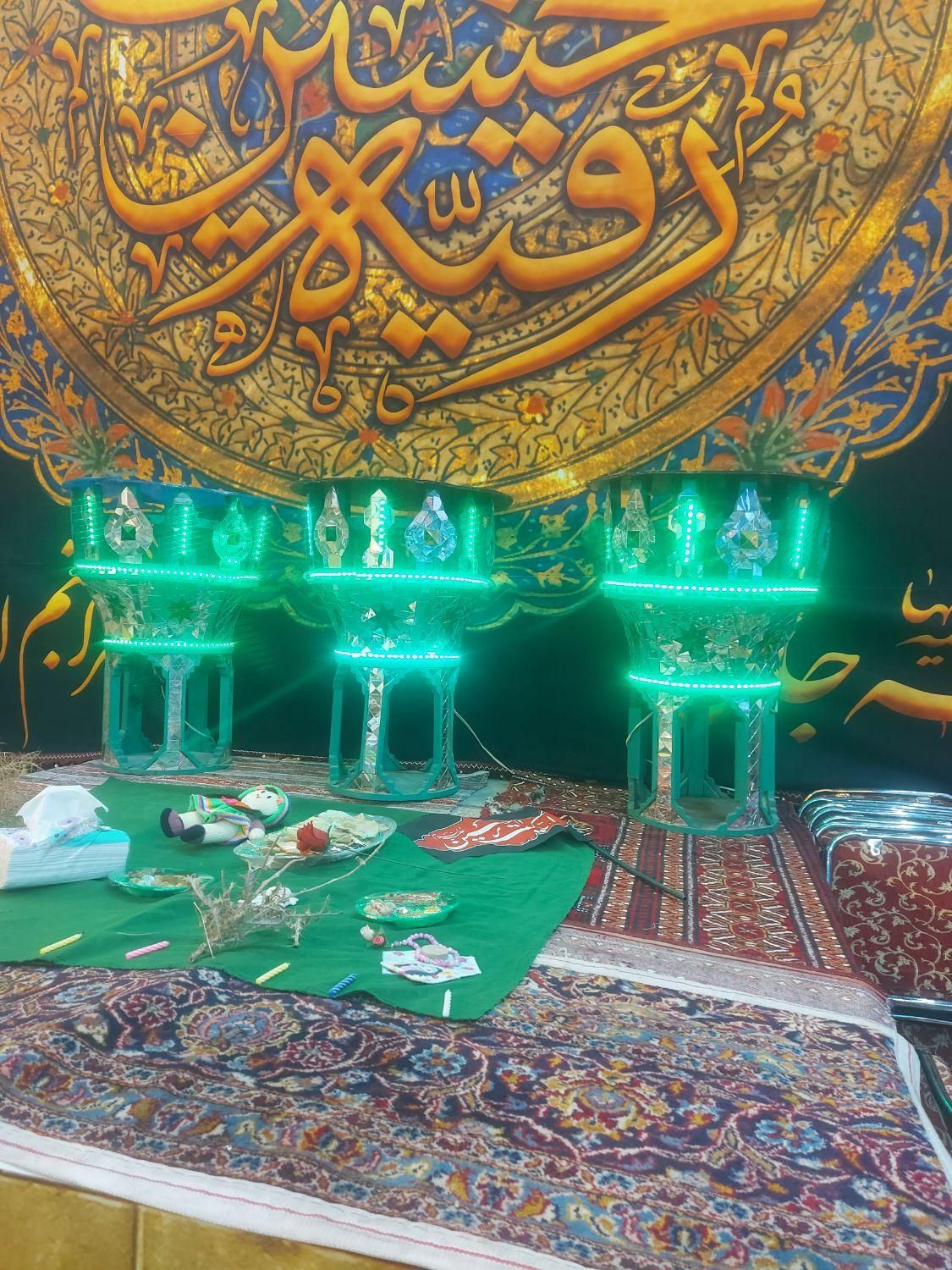 کرایه حجله صندلی چادرظروف ریسه سینی استیل|خدمات پذیرایی، مراسم|کاشان, شهدا|دیوار