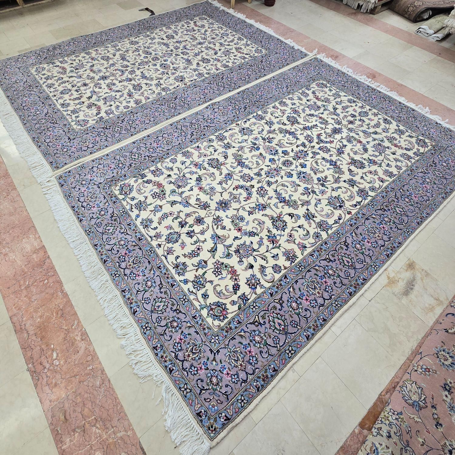 فرش دستبافت/جفت ۶ متری/طرح افشان نو|فرش|تهران, ونک|دیوار