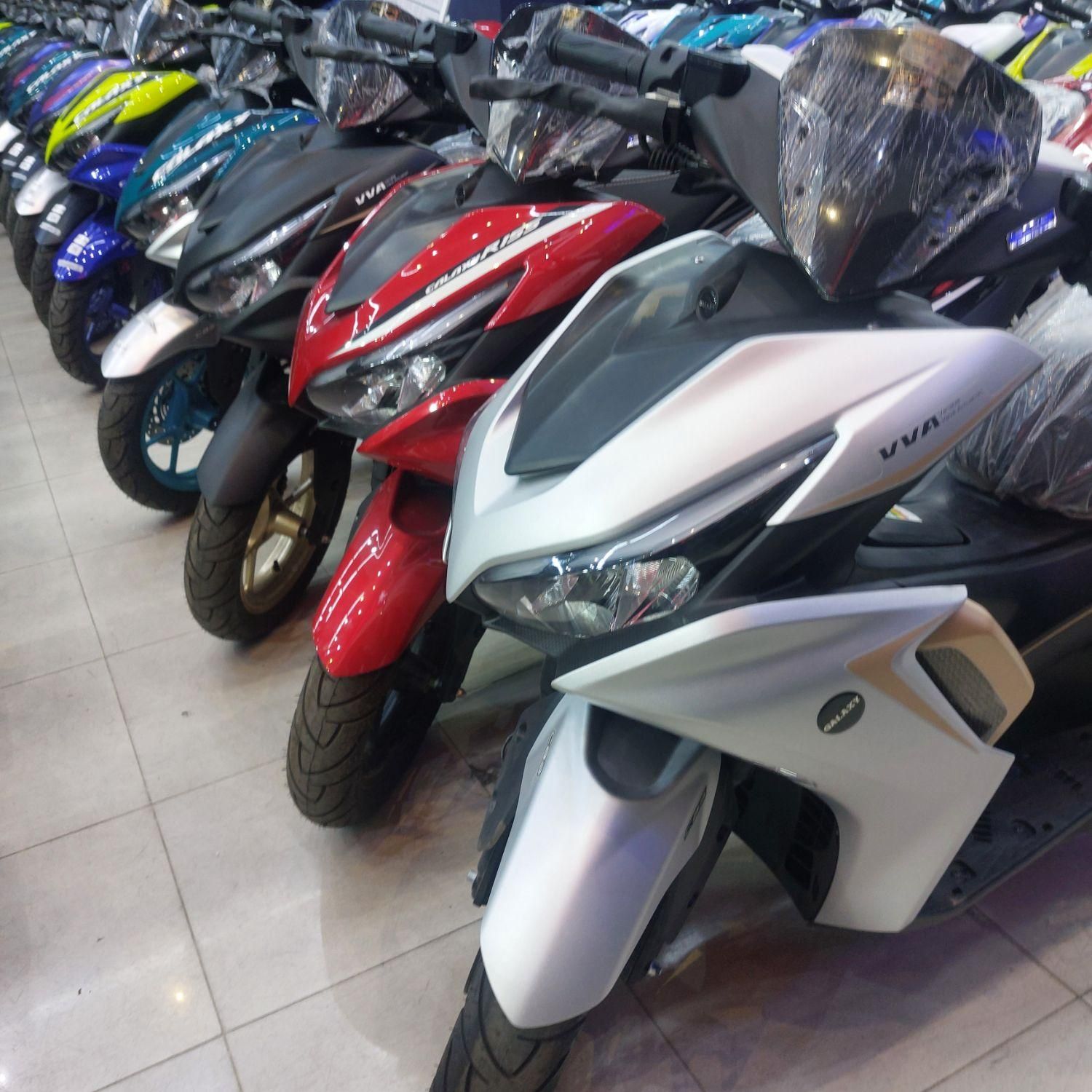 r155 گلکسی طرح ایروکس هوا خنک ۴۰۳ اقساط|موتورسیکلت|تهران, بهار|دیوار