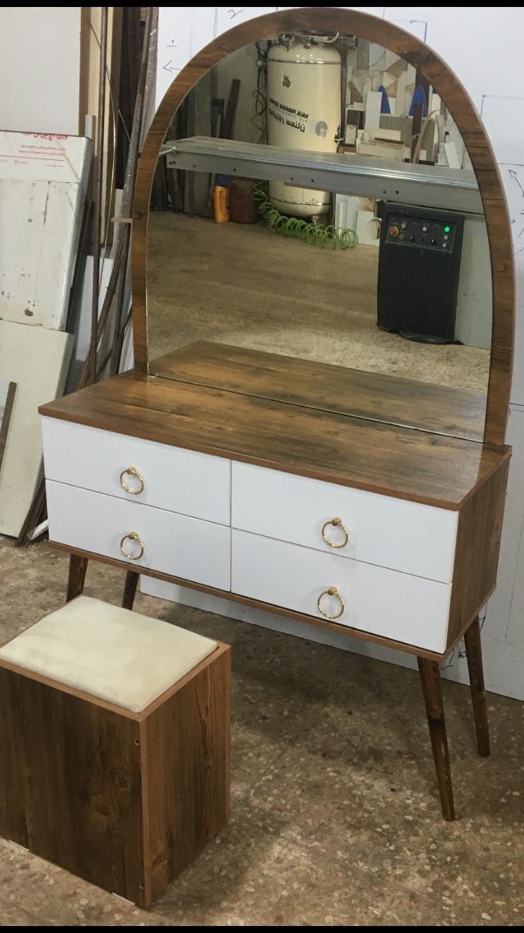 میز آرایش (۴ کشو)|مبلمان خانگی و میز عسلی|رشت, لاکان|دیوار