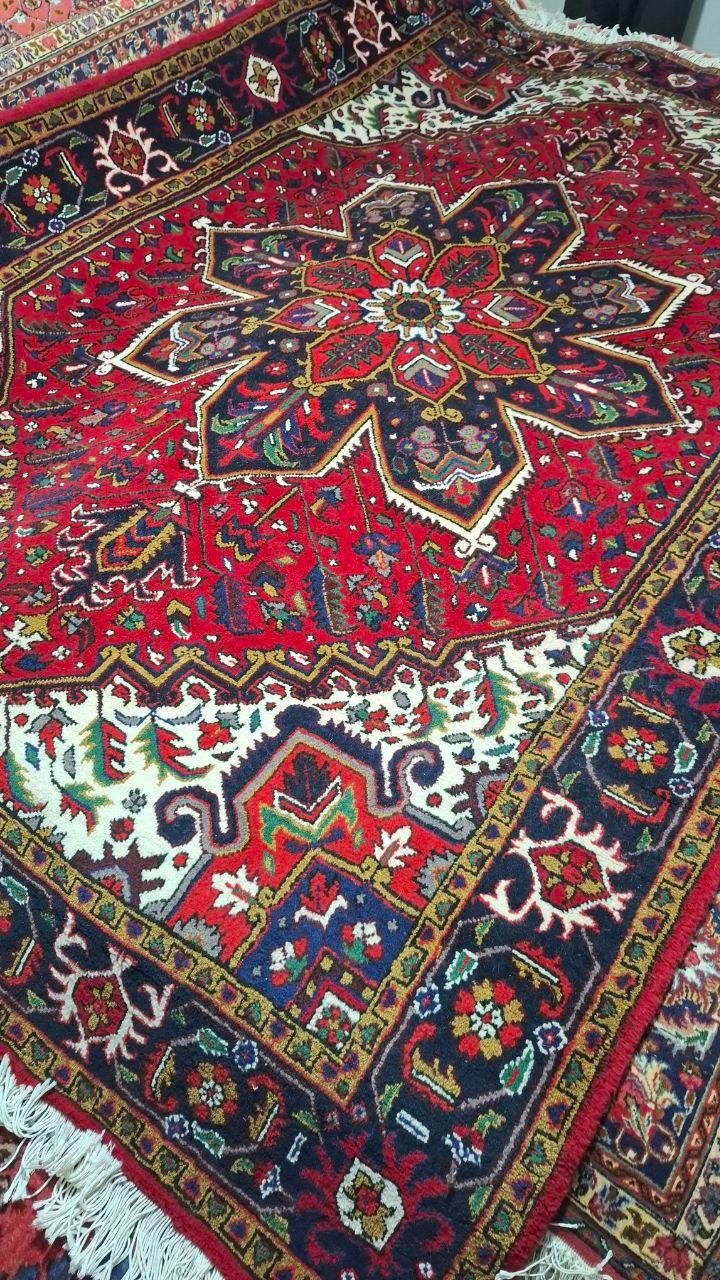 دو جفت فرش ۶متری نقشه شاه باغی|فرش|مراغه, |دیوار