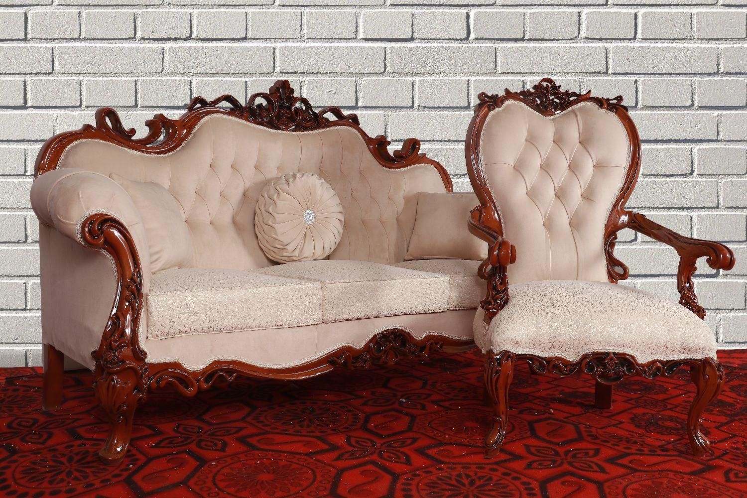 مبل استیل راحتی کلاسیک مدل افسون کد ۷۰|مبلمان خانگی و میز عسلی|رباطکریم, آدران|دیوار