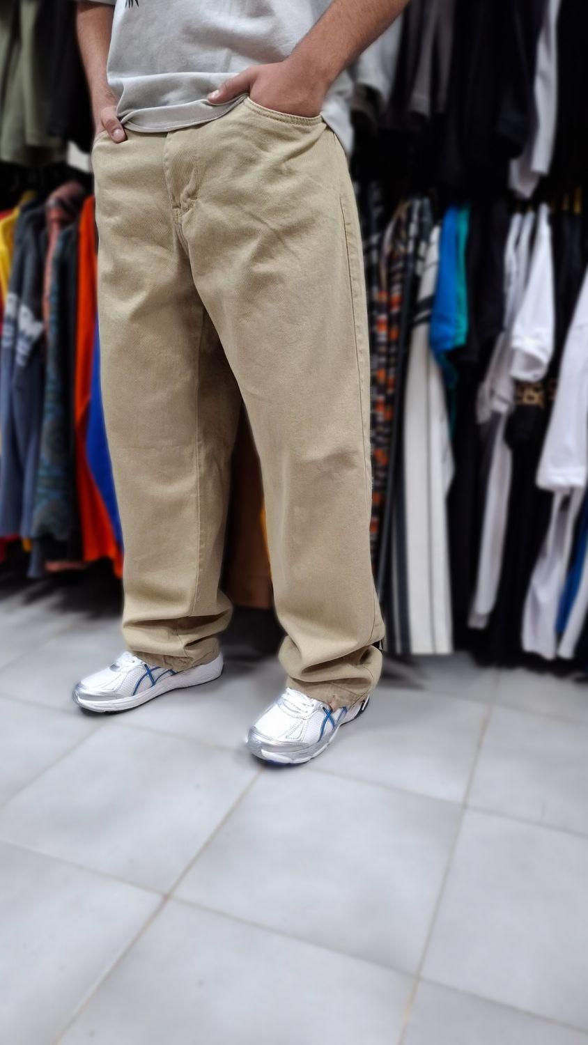 شلوار کتان بگ  گرم بالا بوتیک ماهان|لباس|کرمانشاه, |دیوار