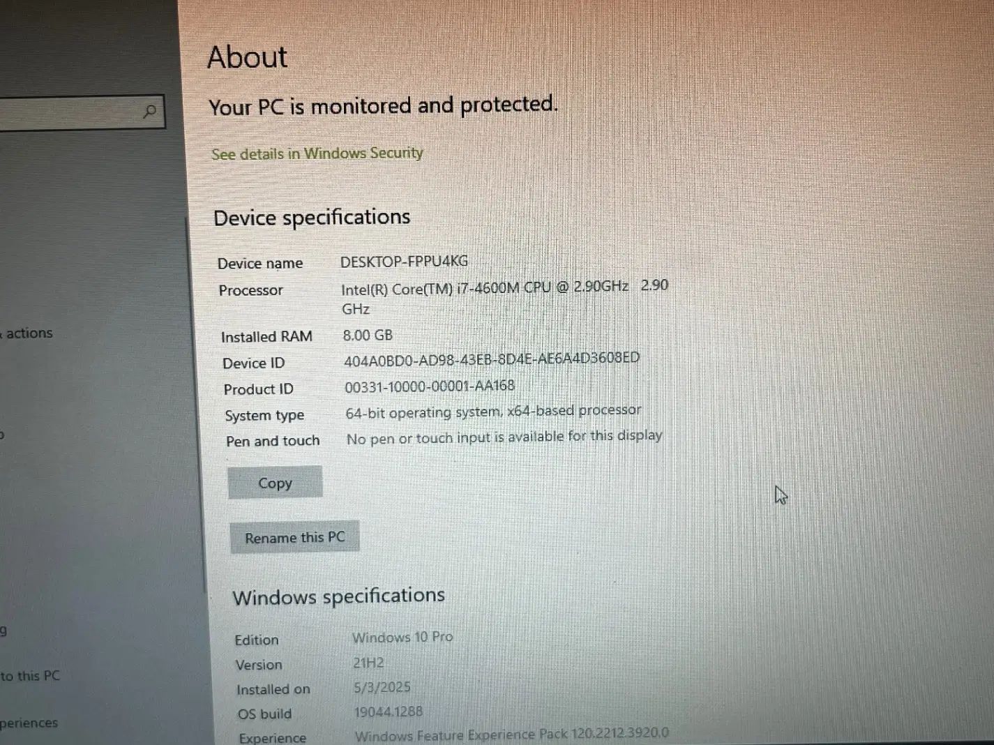 hp اچ پی core i7 گرافیک 4600intel|رایانه همراه|تهران, آرارات|دیوار