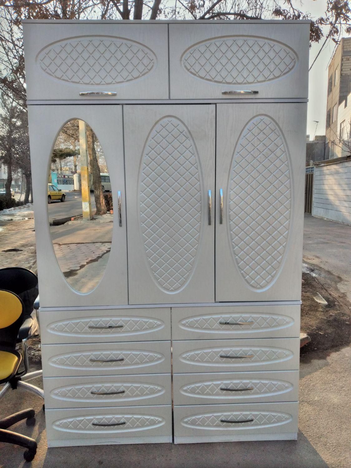 کمد دیواری 8کشو سفید|جاکفشی، کمد، دراور|قزوین, |دیوار