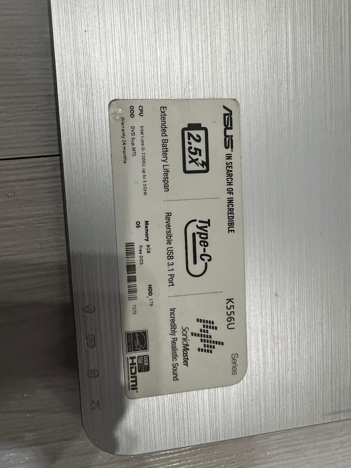 ایسوسk556u-core i5|رایانه همراه|شهرکرد, |دیوار