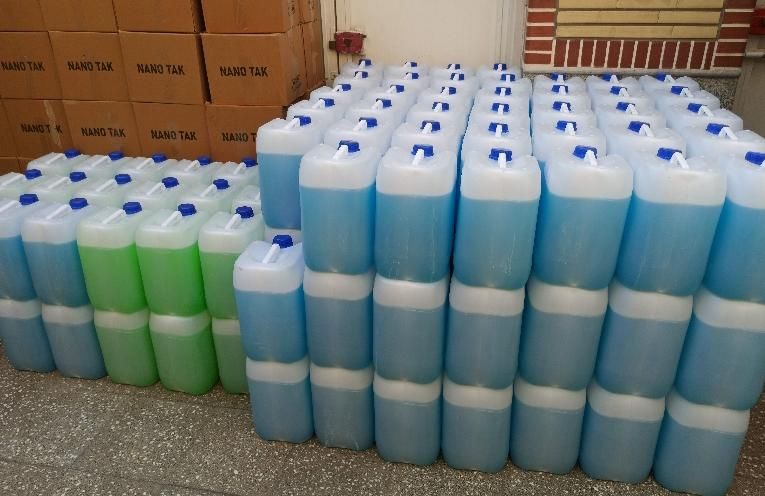 مایع لباسشویی و ظرفشویی ده لیتری|مواد شوینده و دستمال کاغذی|قم, یزدان‌شهر|دیوار