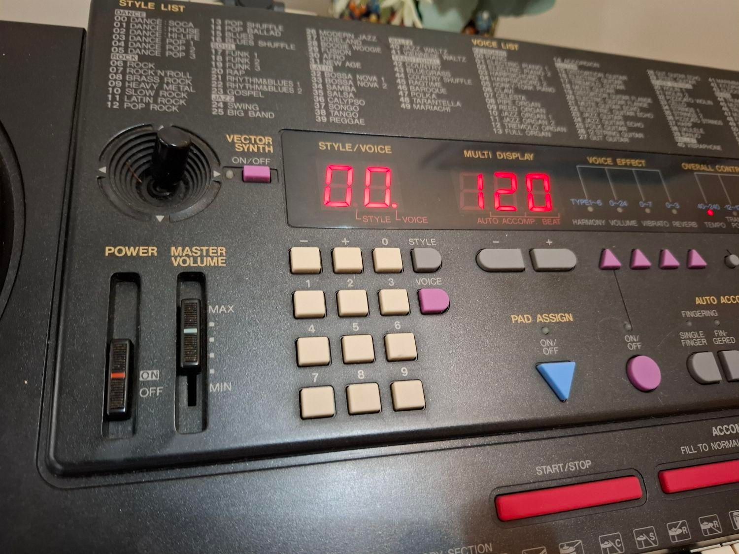 ارگ YAMAHA PSS-790|پیانو، کیبورد، آکاردئون|تبریز, |دیوار