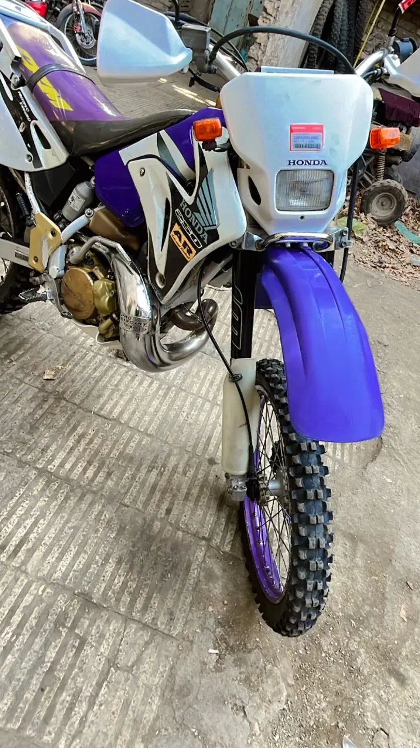هوندا سی آر ام انجین طلاییhonda crm 250|موتورسیکلت|کرج, باغستان|دیوار