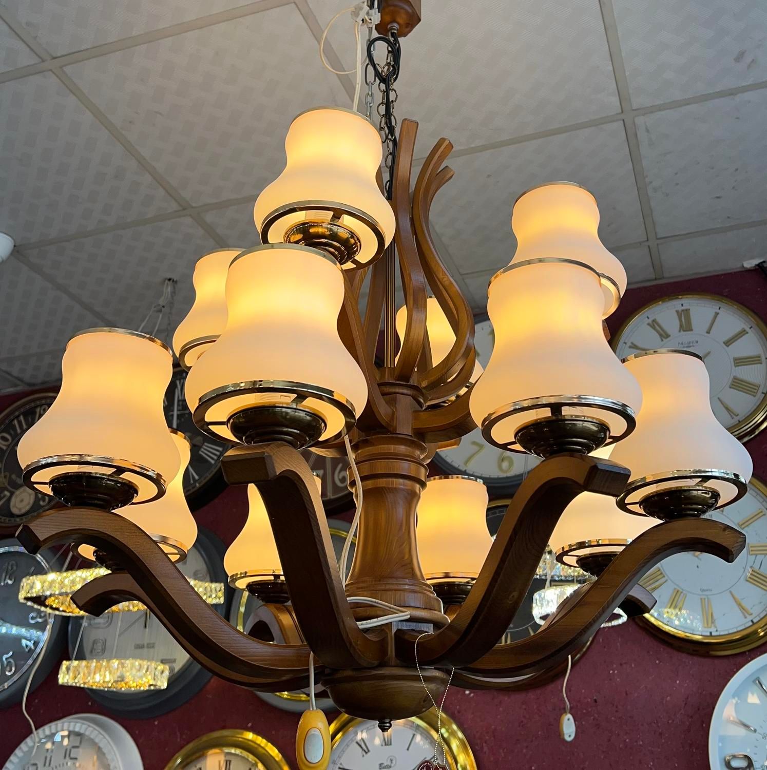 لوستر 12 شعله مناسب پذیرایی هتل کافی شاپ|لوستر و چراغ آویز|مشهد, شهرک رازی (شهرک غرب)|دیوار