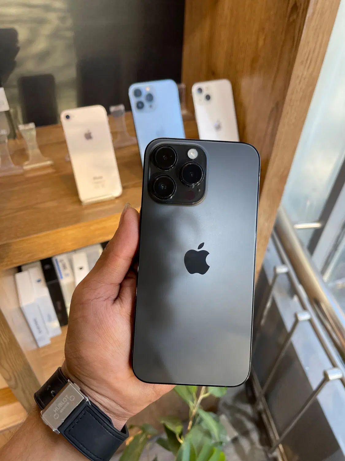 iphone 14 pro max ریجستر شده آکبند بدون نقطه|موبایل|مشهد, احمدآباد|دیوار