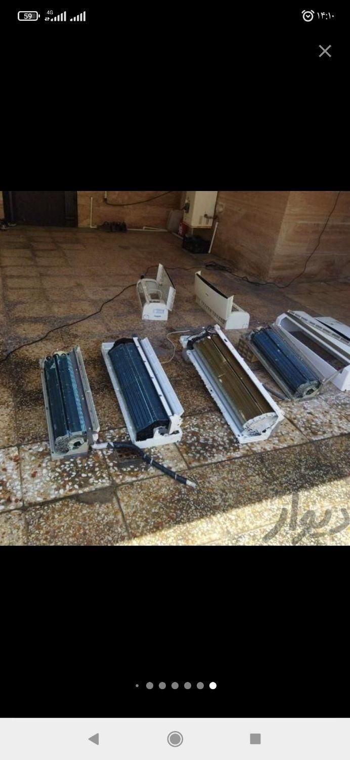 نصب و سرویس تعمیر و عیب یابی گاز گیری کولر گازی|خدمات پیشه و مهارت|خرمشهر, |دیوار