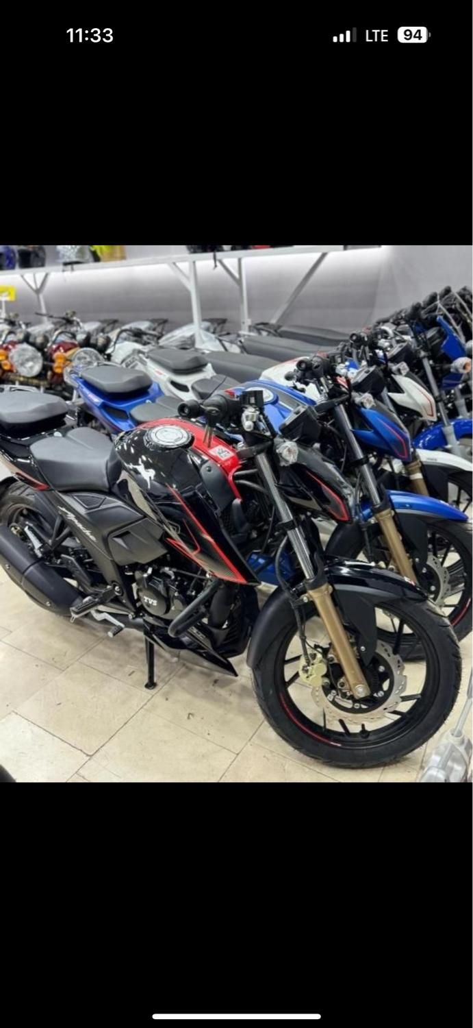 آپاچی ۲۰۰ نیو فیس مدل ۴۰۴ اقساط ۱۶ ماهه|موتورسیکلت|تهران, هفده شهریور|دیوار