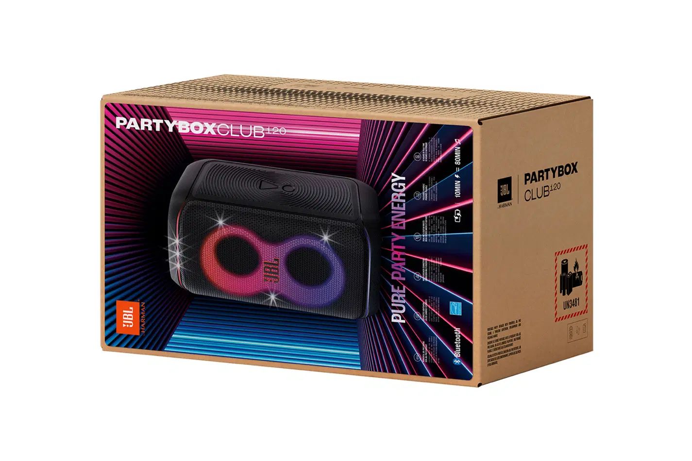 اسپیکر JBL PartyBox Club 120 + کیف فابریک رایگان|پخش‌کننده همراه|تهران, لاله زار|دیوار
