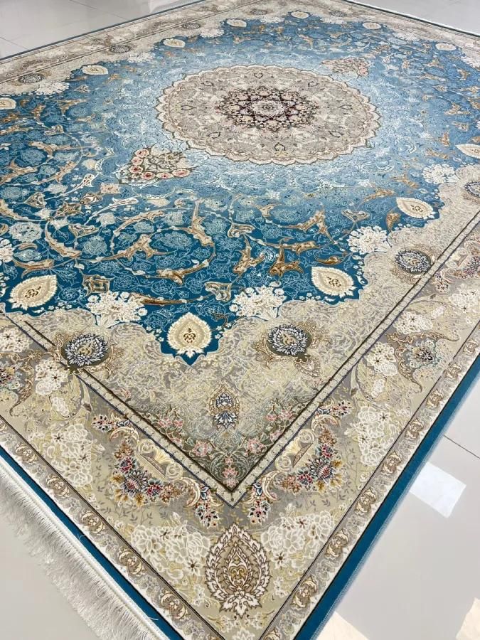 فرش1200شانه تراکم 3600 گل برجسته|فرش|شیراز, عادل آباد|دیوار