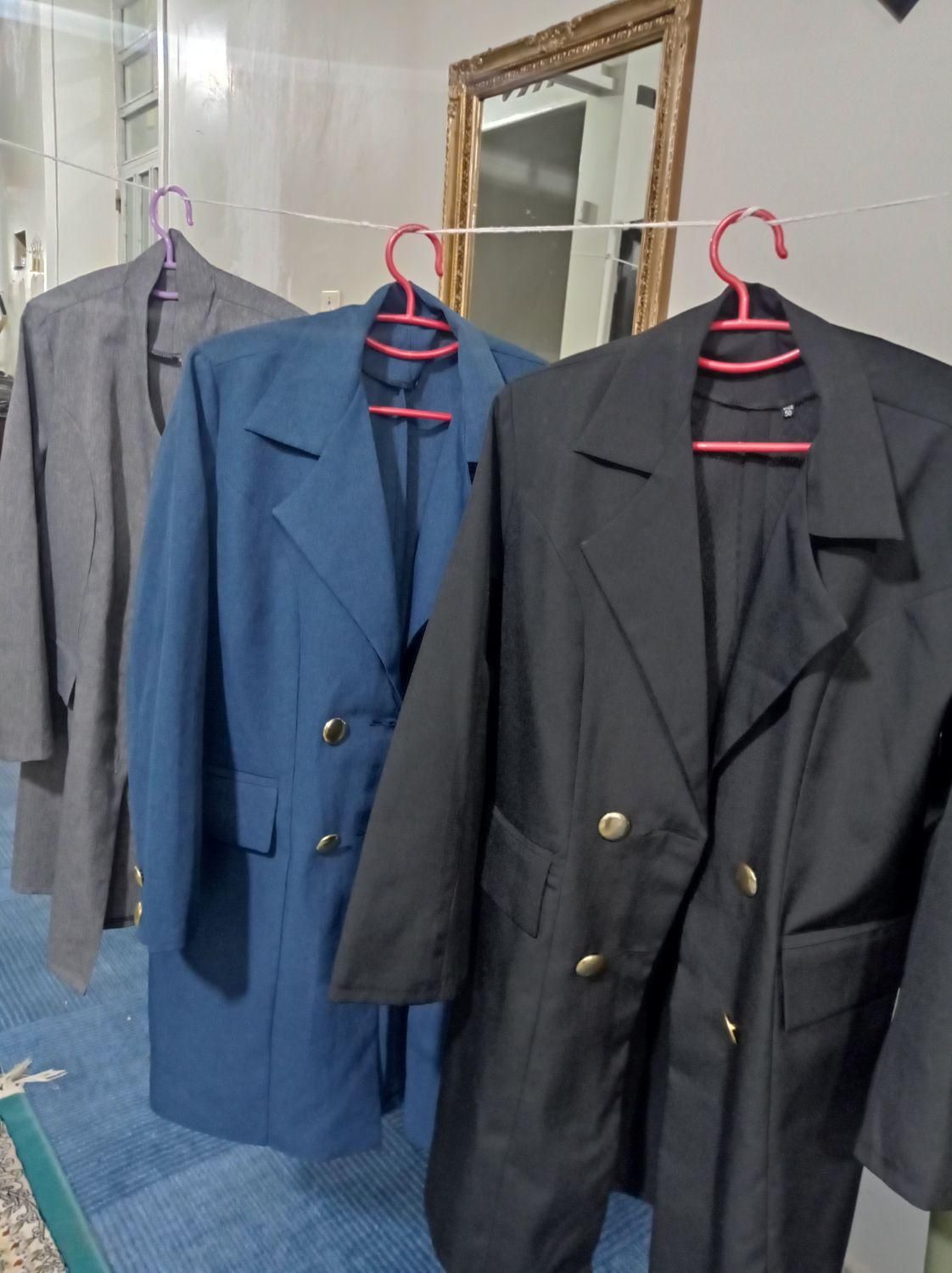 تعدادی مانتو زنانه و کت مجلسی|لباس|خرمآباد, |دیوار