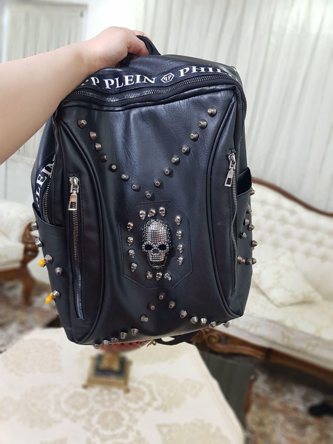 کوله پشتی چرم برند (PHILIPP PLEIN)|کیف، کفش، کمربند|تهران, هروی|دیوار