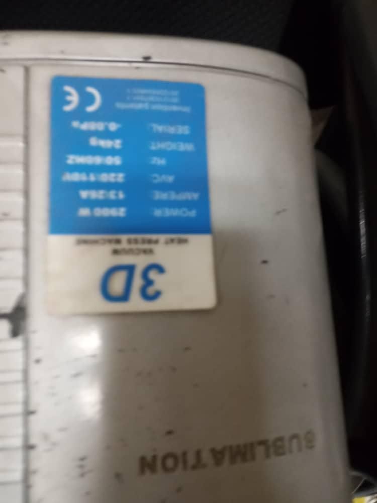 سابلومیشن پرس حرارتی سه بعدی،کپی ولوازم کامل چاپ|ماشین‌آلات صنعتی|رشت, توشیبا|دیوار