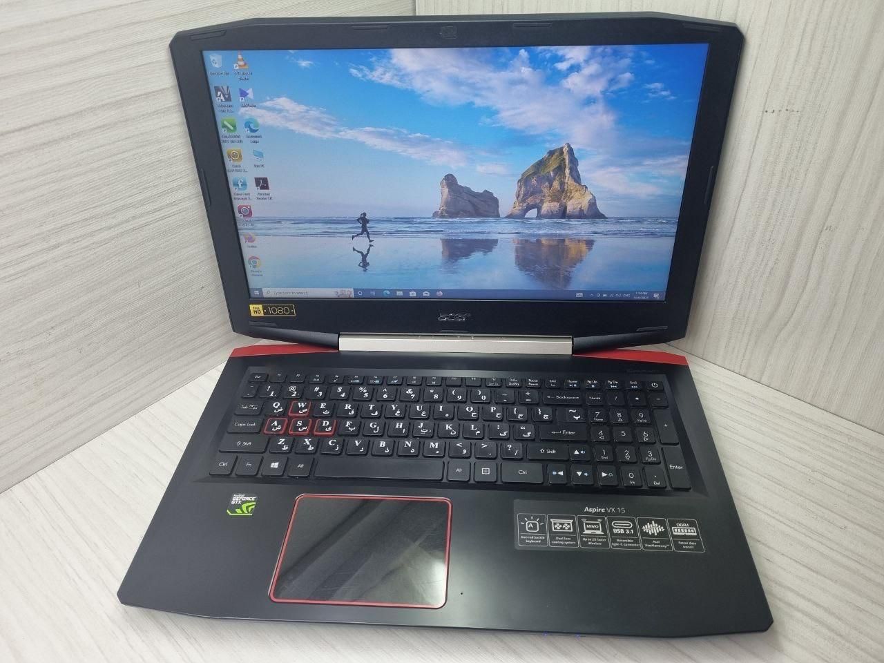 گیمینگ Acer aspire vx15 i7 رم۱۶ گرافیک GTX|رایانه همراه|تهران, باغ فیض|دیوار