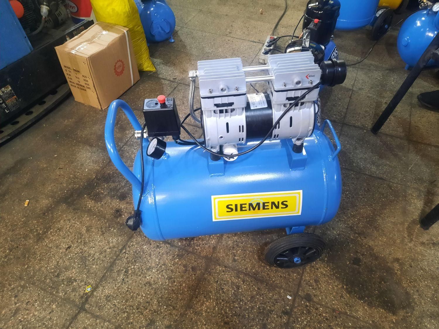 کمپرسور پمپ باد بیصدا موتور آلمانی|ماشین‌آلات صنعتی|تهران, شیوا|دیوار