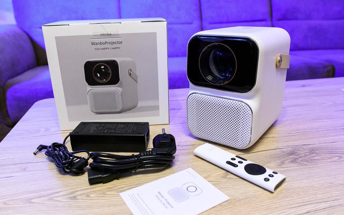 ویدئو پروژکتور Wanbo T6 Max نو|تلویزیون و پروژکتور|تهران, شیراز|دیوار