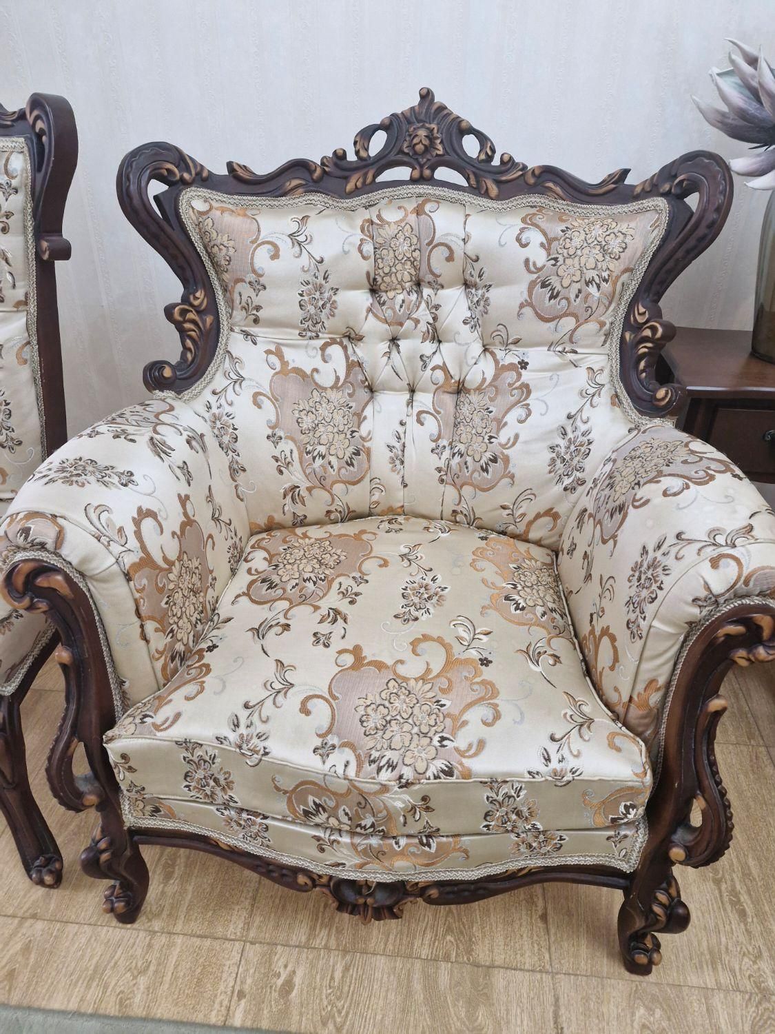 مبل استیل ۹ نفره|مبلمان خانگی و میز عسلی|رشت, کاکتوس|دیوار