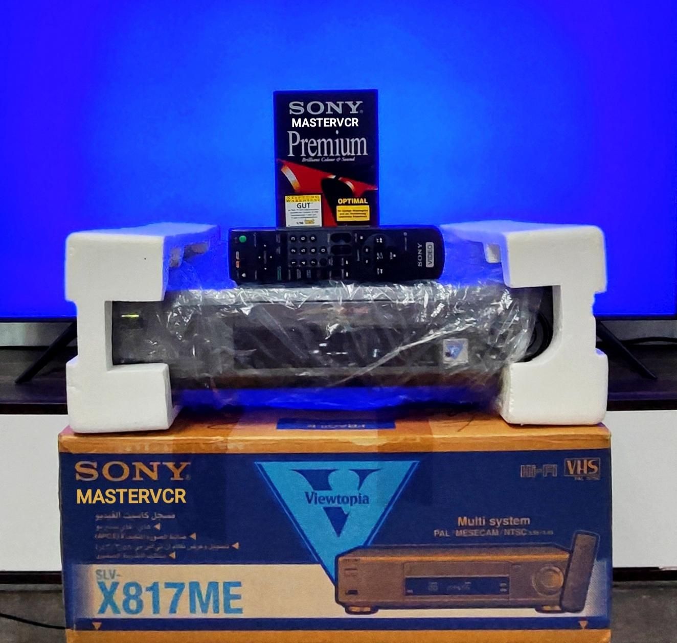ویدئوسونیMASTERVCR X817|پخش‌کننده DVD و ویدیو|تهران, نیاوران|دیوار