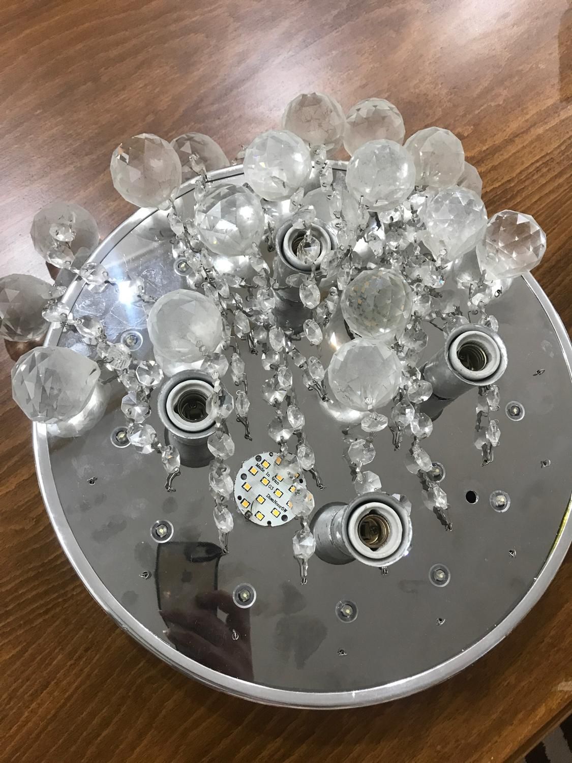 لوستر کریستالی|لوستر و چراغ آویز|تهران, مجیدیه|دیوار